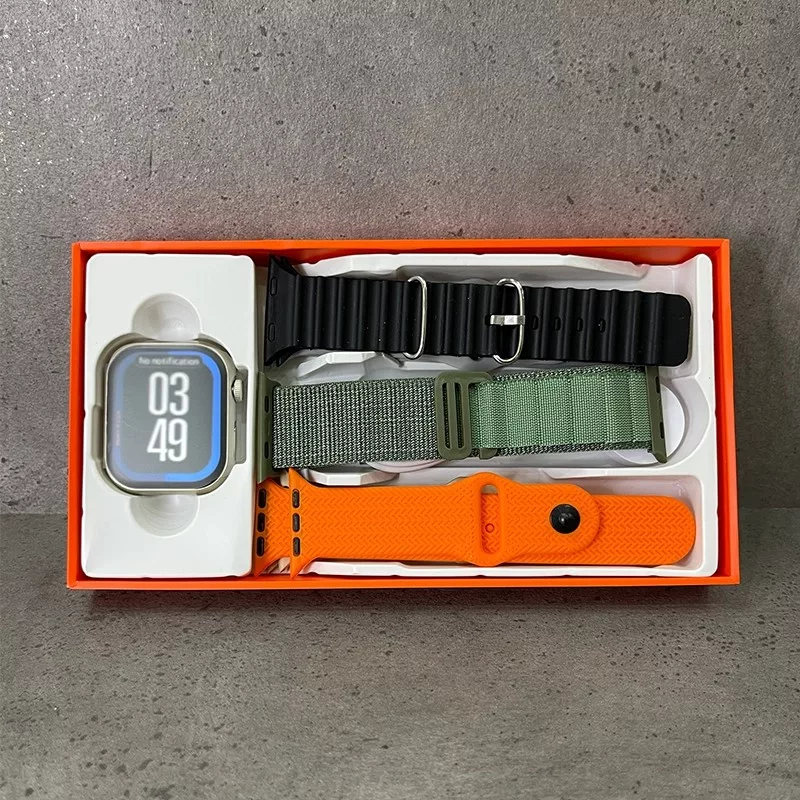 ساعت هوشمند 2.2 اینچی ویسمی مدل WS10-3 MAX با بند سیلیکونی