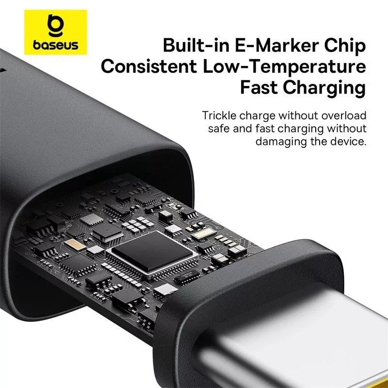 کابل USB-C بیسوس مدل Dura Series 100W طول 2 متر