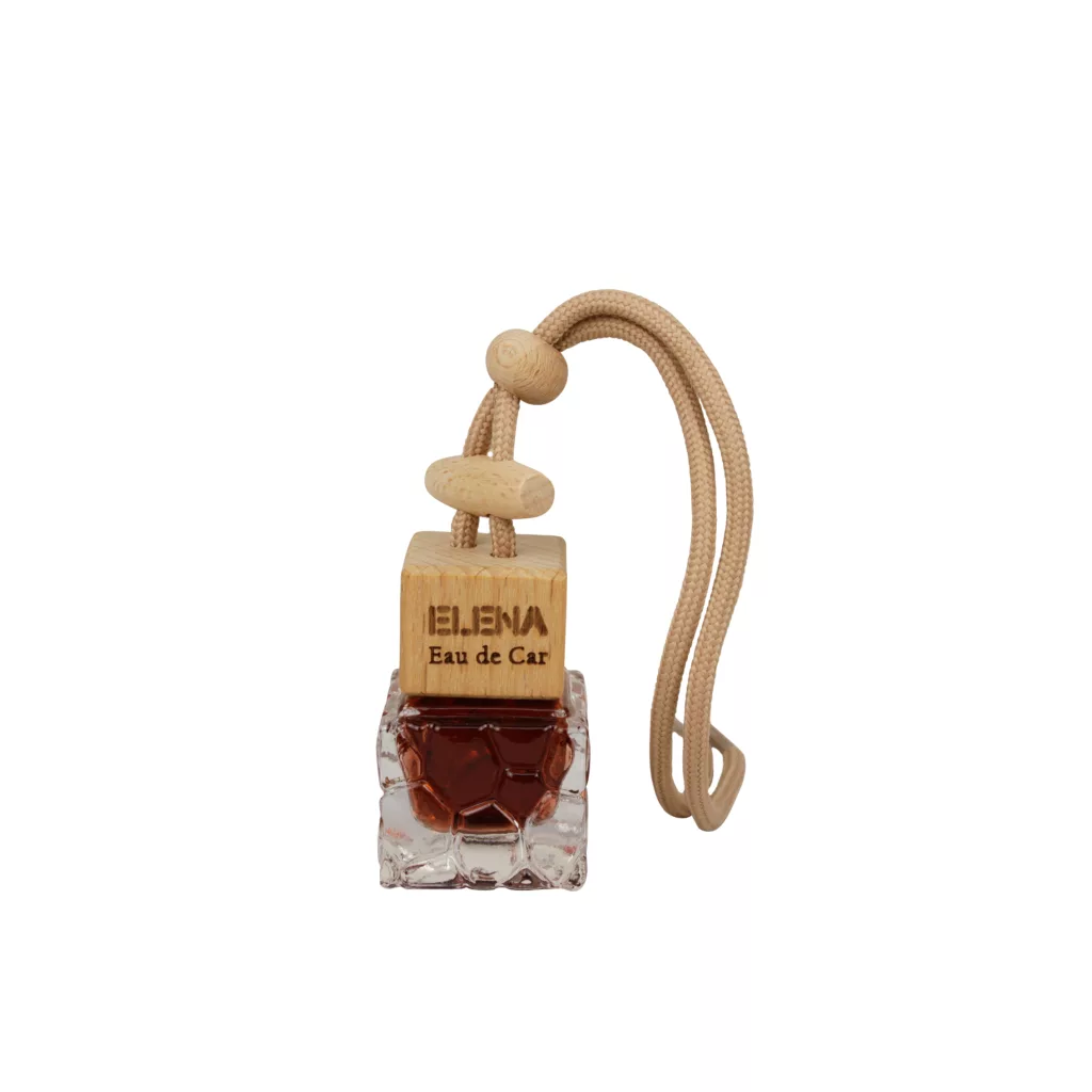 خوشبو کننده شیشه ای خودرو شمع النا مدل کارخانه شکلات