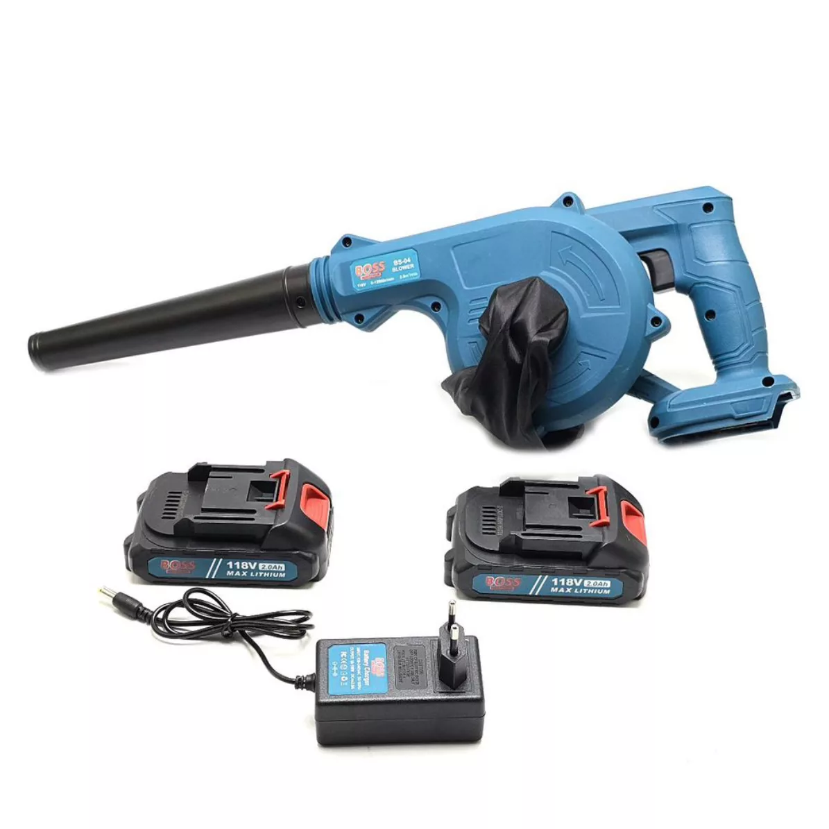 دستگاه دمنده و مکنده 600 وات شارژی باس مدل 118volt