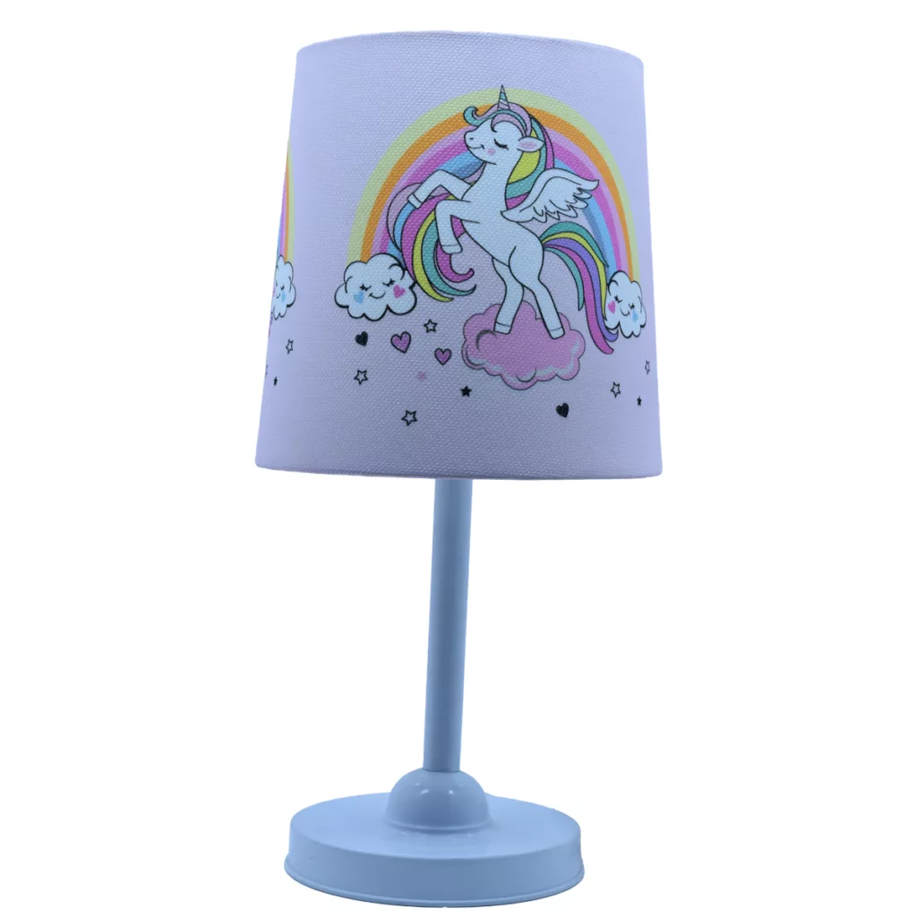 آباژور رومیزی کودک مدل یونیکورن