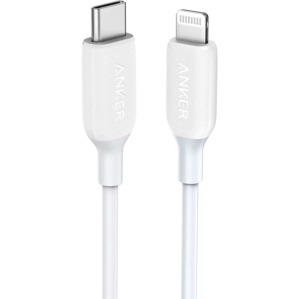 کابل تبدیل USB-C به لایتنینگ انکر مدل A8833 طول 1.8 متر