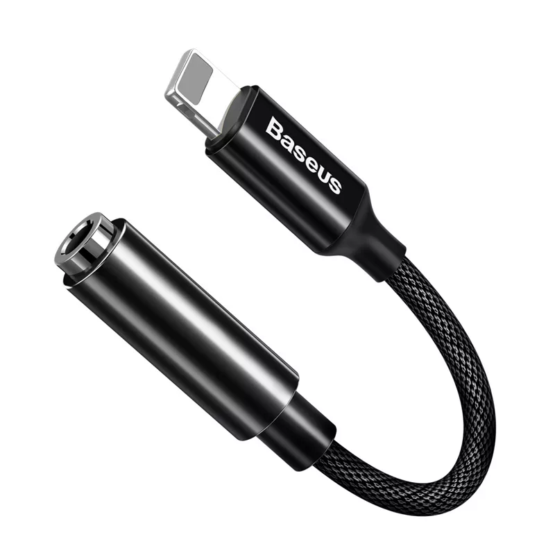 مبدل لایتنینگ به جک 3.5 میلی متری باسئوس مدل L3.5