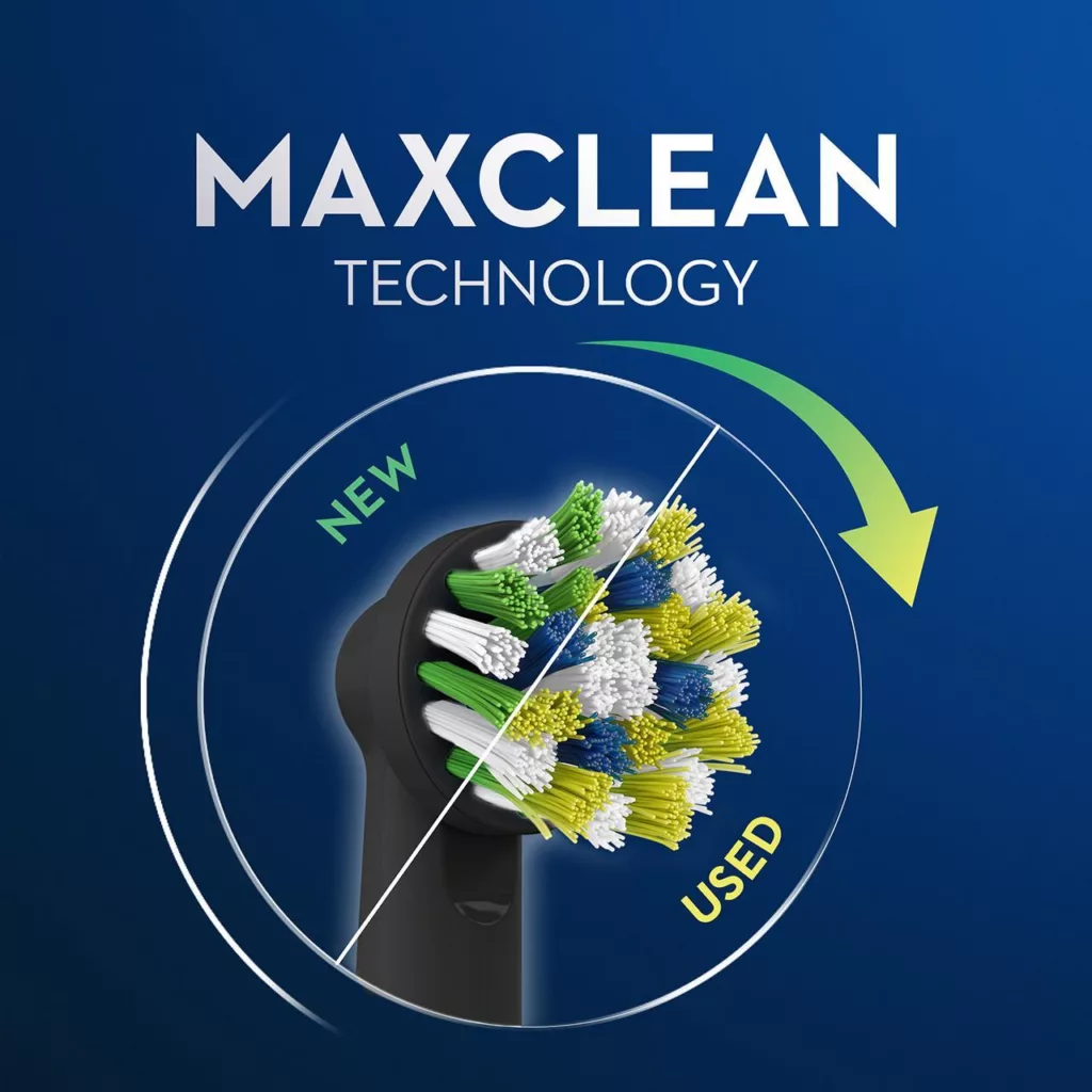 سری یدک مسواک برقی اورال-بی مدل Cross Action بسته 2 عددی