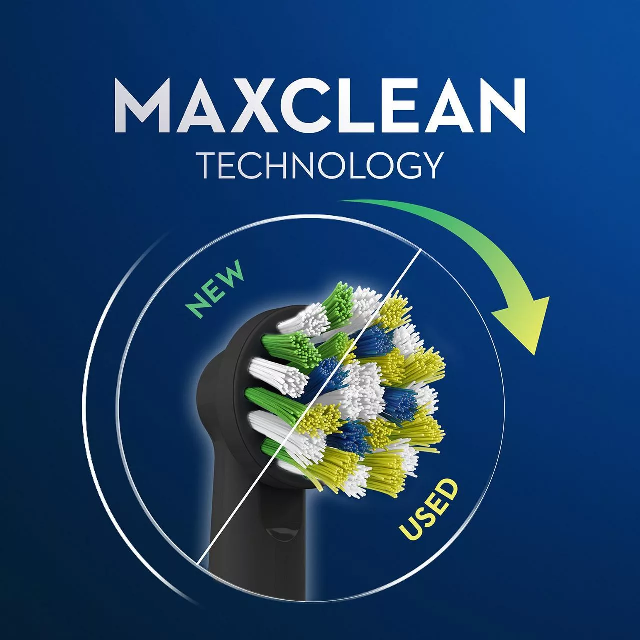 سری یدک مسواک برقی اورال-بی مدل Cross Action بسته 2 عددی