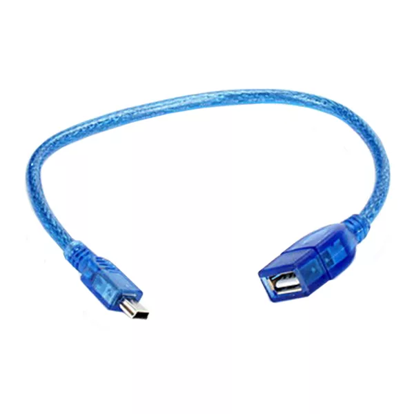 کابل تبدیل MiniUSB به USB مدل 002 طول 0.3 متر