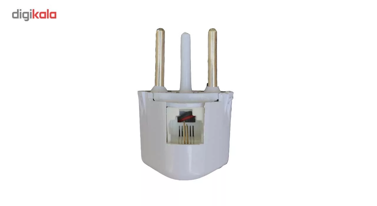 سه شاخه تلفن مدل سوکتی بسته دو عددی