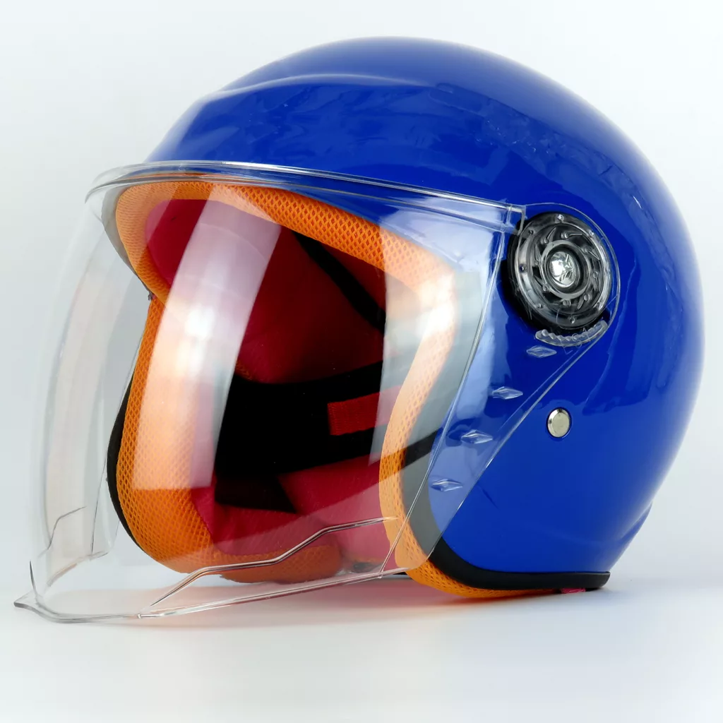 کلاه کاسکت بچگانه مدل Blue Rocket کد 1936