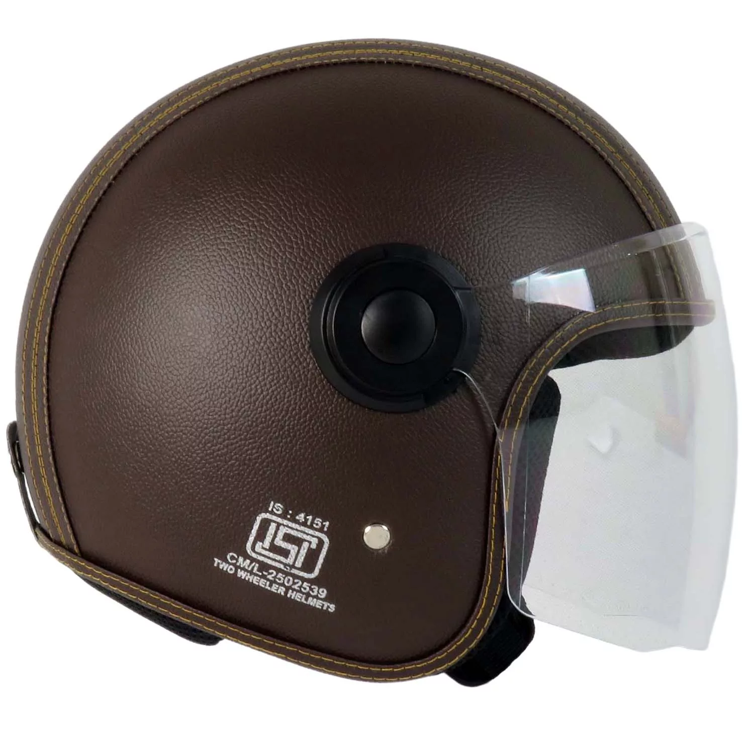 کلاه کاسکت مدل چرم کلاسیک کد 1958