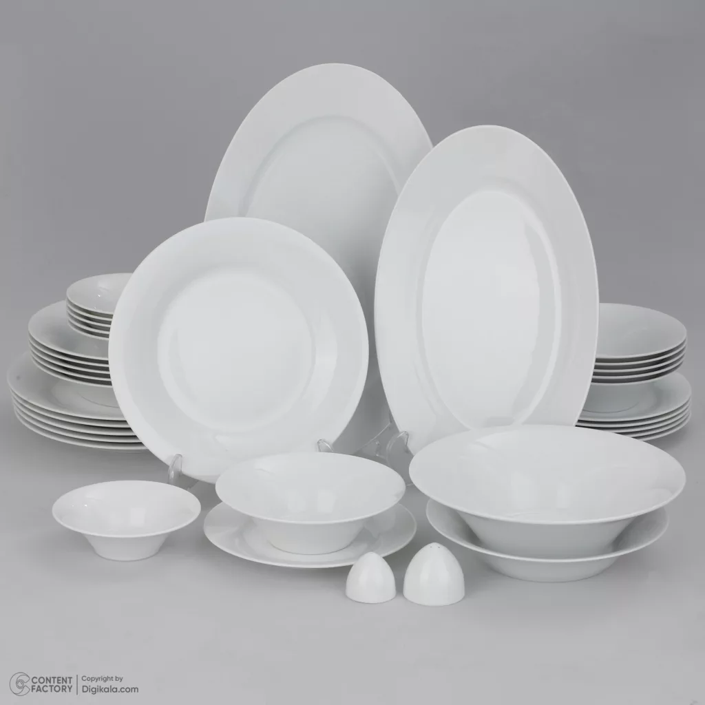 سرویس غذاخوری 35 پارچه چینی زرین ایران مدل شهرزاد درجه 3