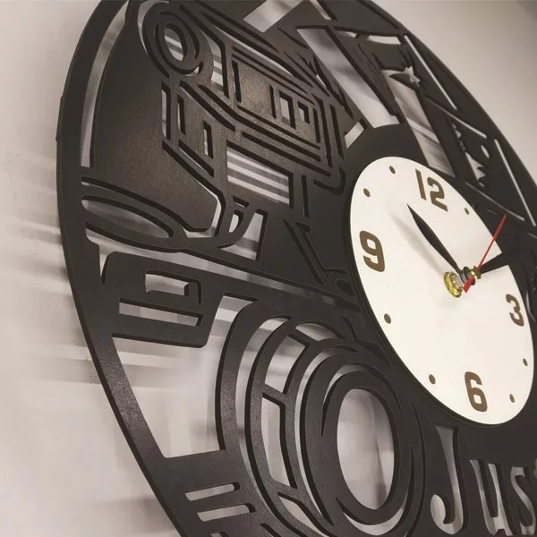 ساعت دیواری آذرلاکچری طرح آتلیه عکاسی کد001