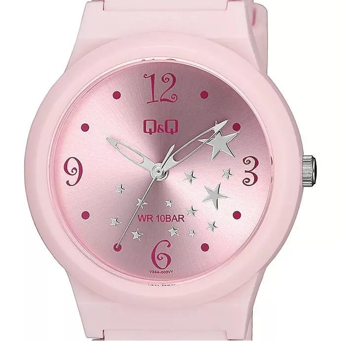 ساعت مچی عقربه ای زنانه کیو اند کیو مدل V34A-003VY