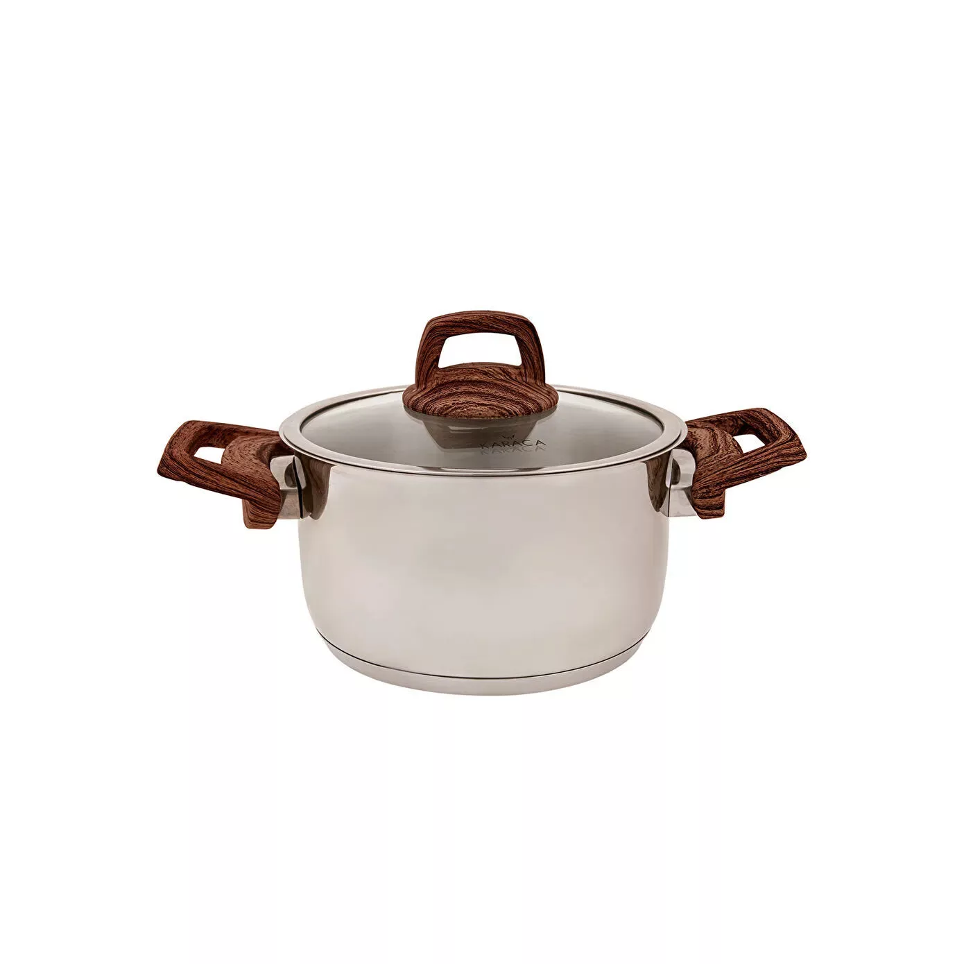 سرویس قابلمه استیل 8 پارچه کاراجا مدل Silva