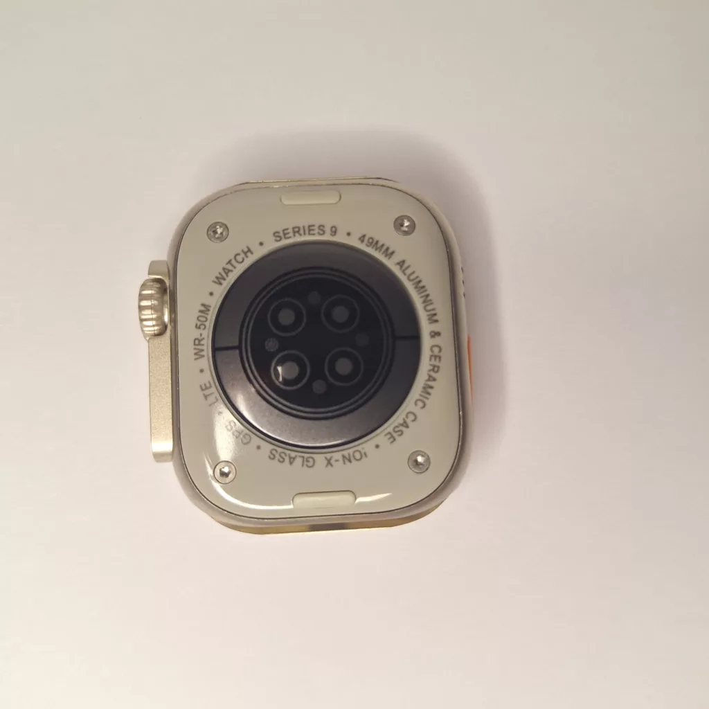 ساعت هوشمند 49 میلی‌متری مدل mk19 ultra3 با بند سیلیکونی و استیل همراه با گلس محافظ