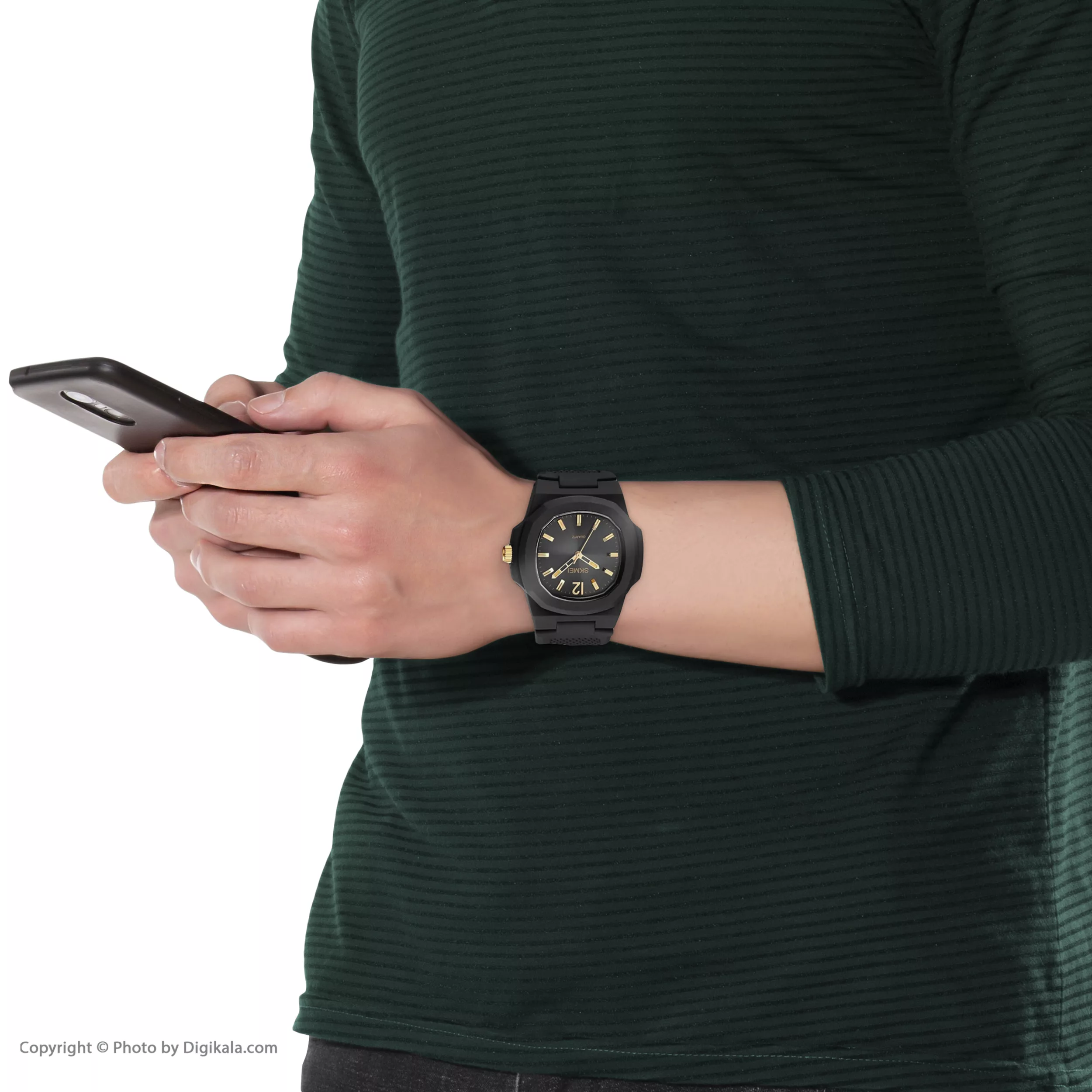 ساعت مچی عقربه ای زنانه و مردانه اسکمی مدل 1717