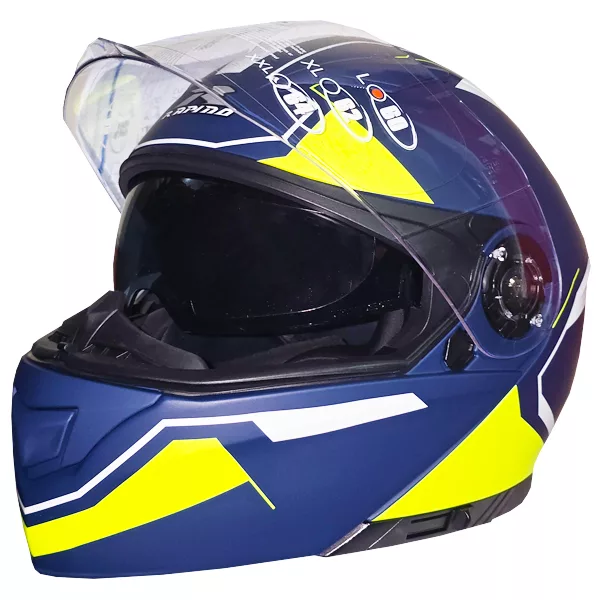 کلاه کاسکت راپیدو مدل فک متحرک عینکدار کد RP-950