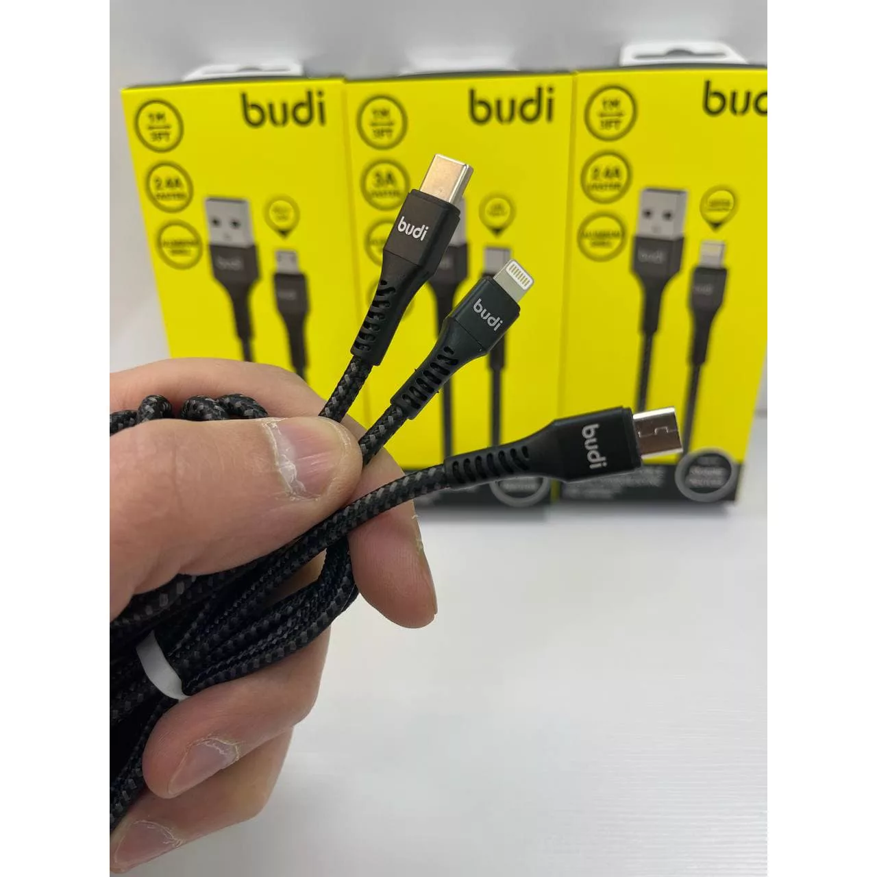 کابل تبدیل USB به USB-C بودی مدل M8J210L طول 1 متر