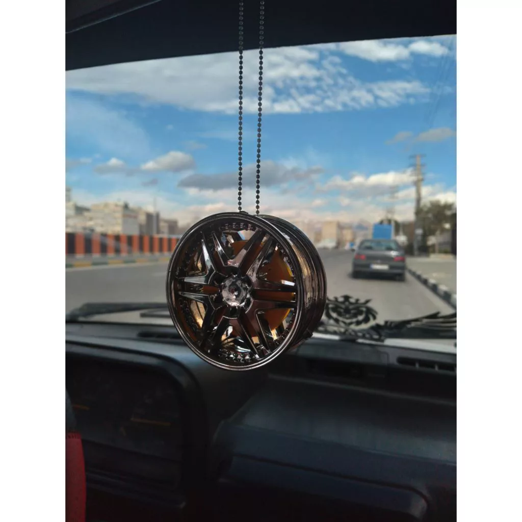 خوشبو کننده خودرو آراکس یدک مدل AY-3226 طرح رینگ