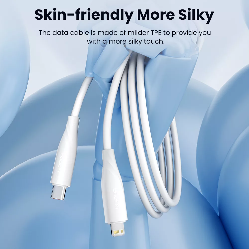 کابل تبدیل USB-C به لایتنینگ توکی مدل TQ-X38C1 طول 1 متر