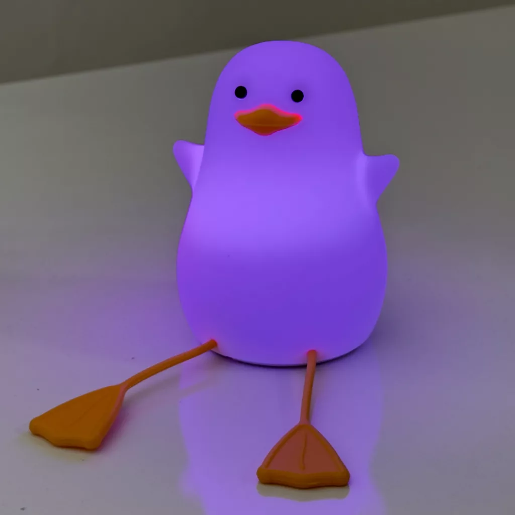 چراغ خواب کودک مدل اردک نشسته کد ZH-117