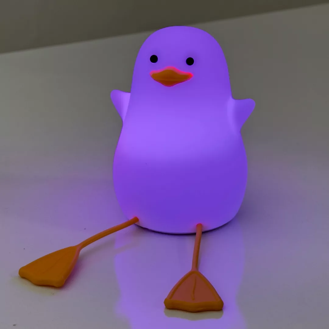 چراغ خواب کودک مدل اردک نشسته کد ZH-117