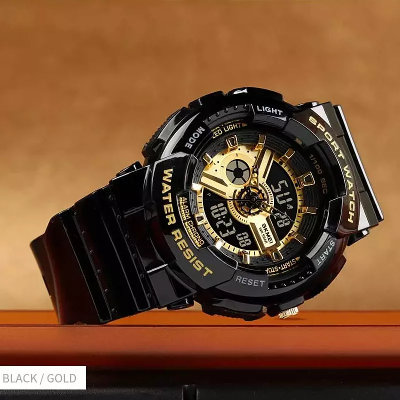 ساعت مچی عقربه ای اسکمی مدل 1689BKGD