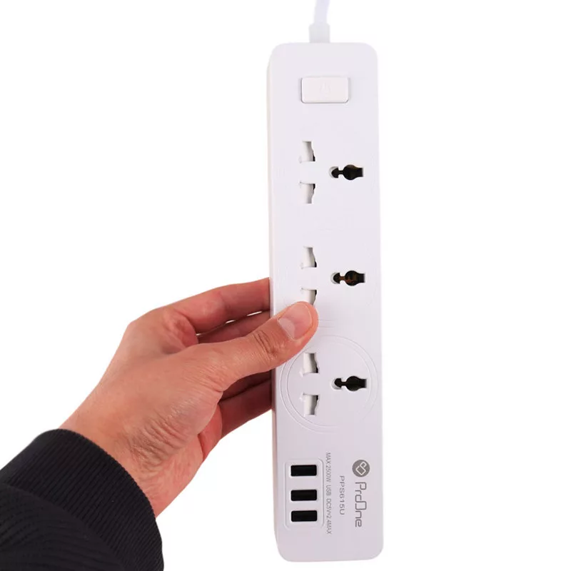 چندراهی برق پرووان مدل PPS615U طول 1.8 متر