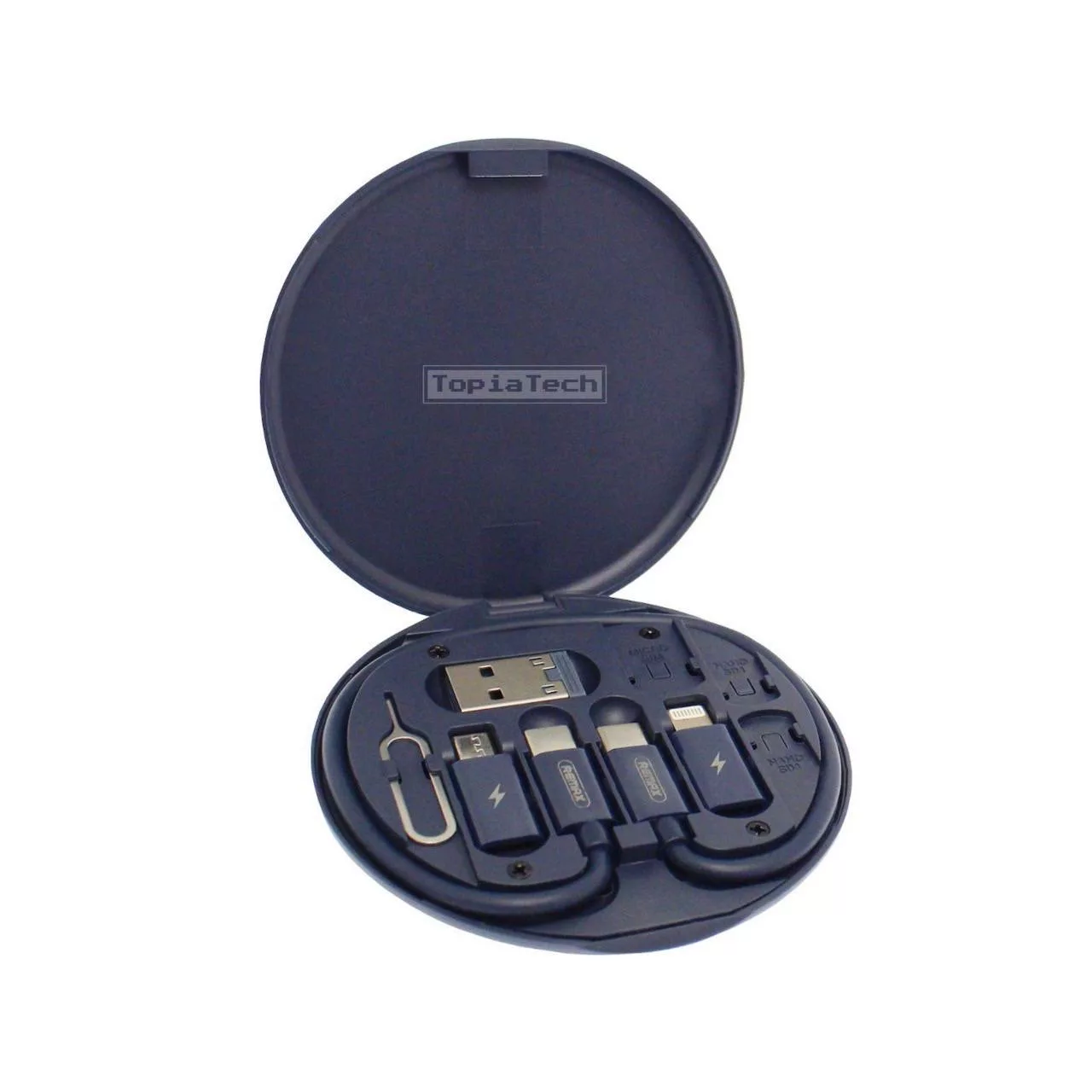 کابل تبدیل USB-C به USB-C / لایتنینگ / USB / micro USB مدل 60w طول 0.25 متر