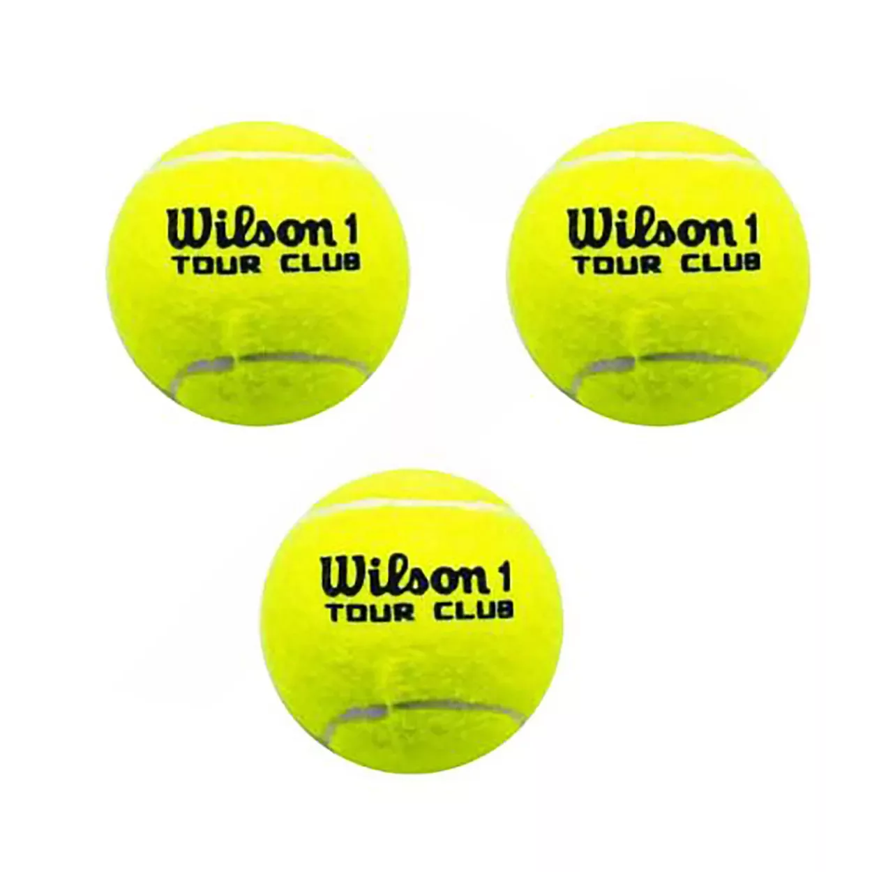 توپ تنیس ویلسون مدل TOUR CLUB 1 بسته 3 عددی