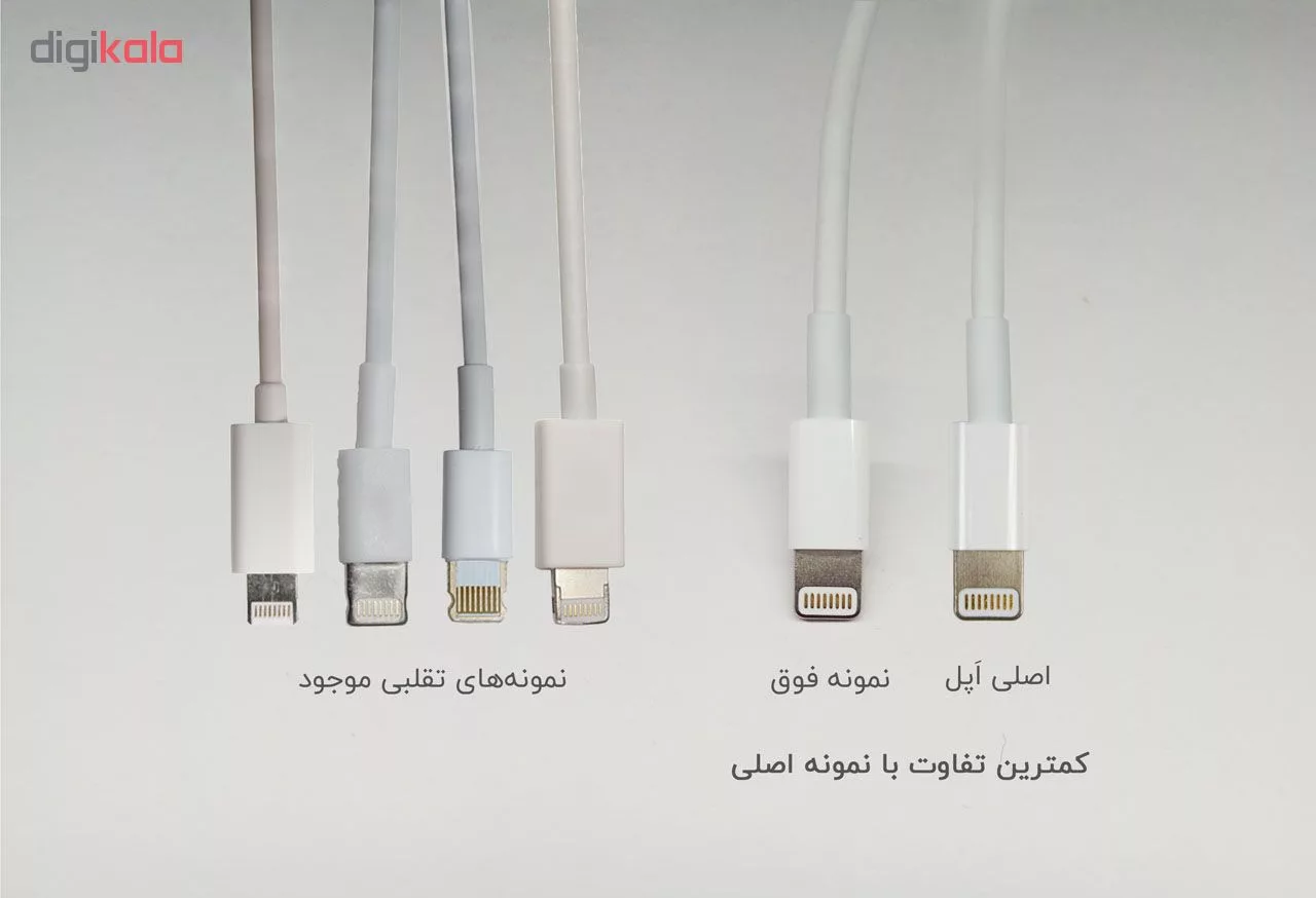 کابل تبدیل USB به لایتنینگ مدل MD818 طول 1 متر
