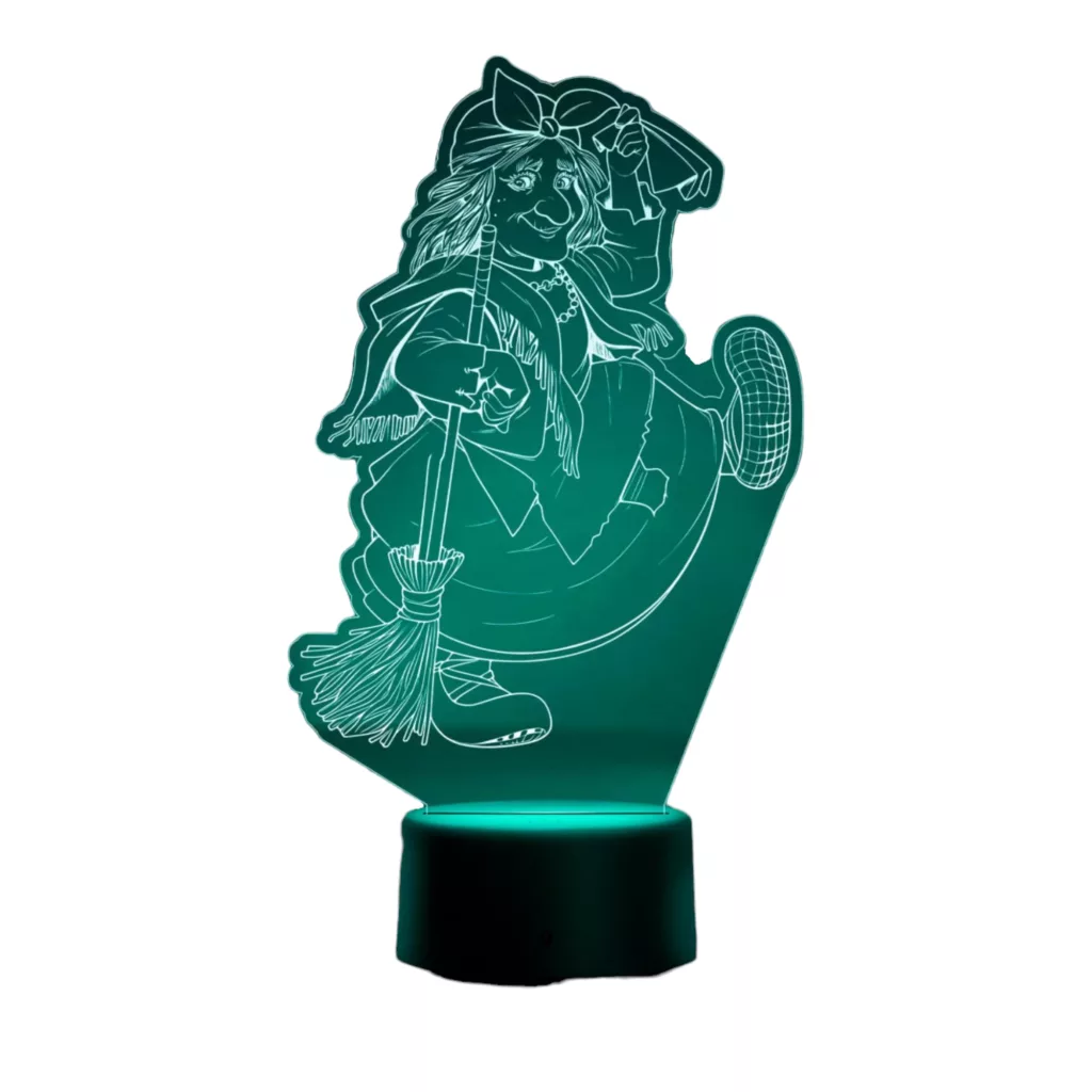 آباژور رومیزی کودک مدل بالبینگ جادوگر