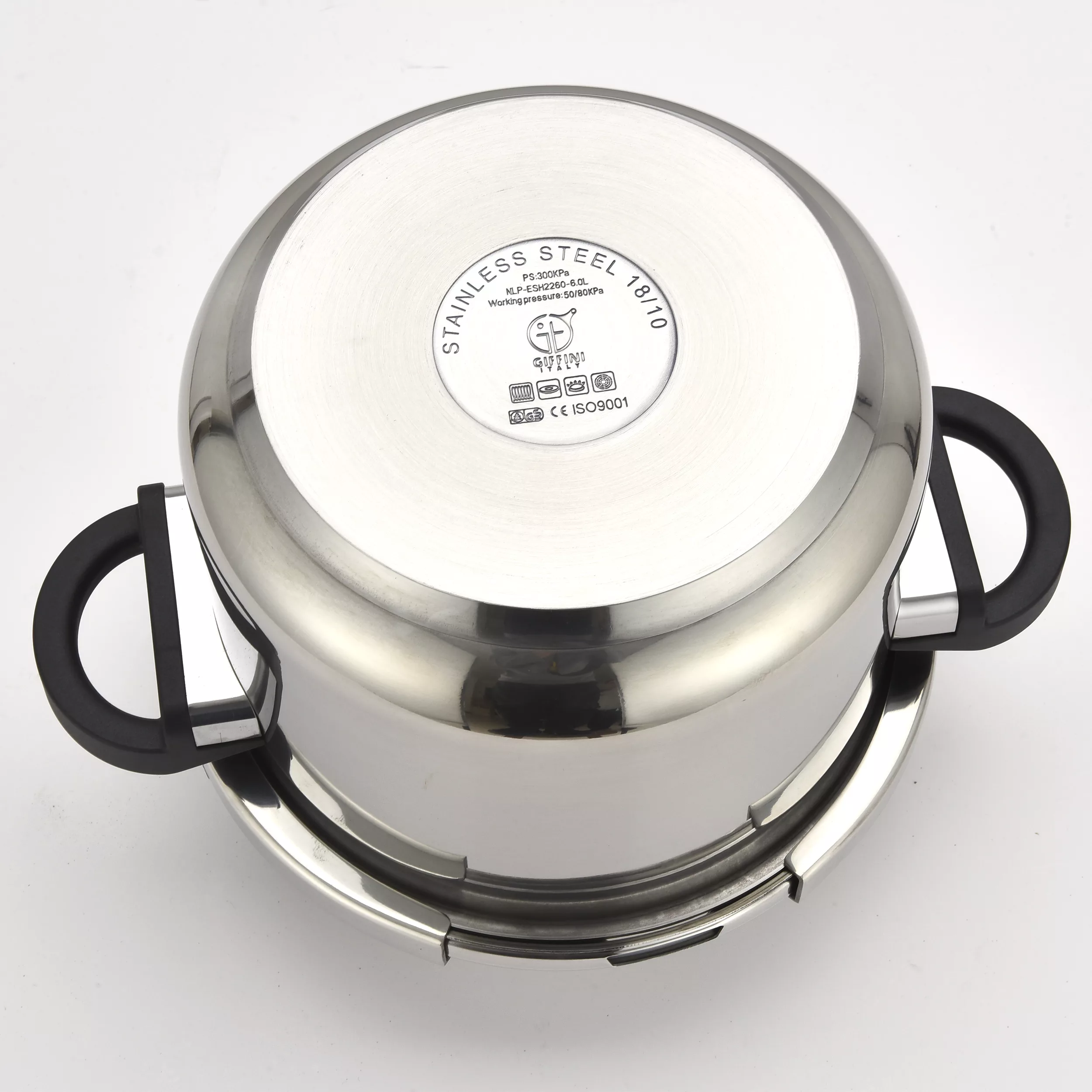 زودپز دوقلو جی فی نی مدل K-6+4 گنجایش 6 و 4 لیتر