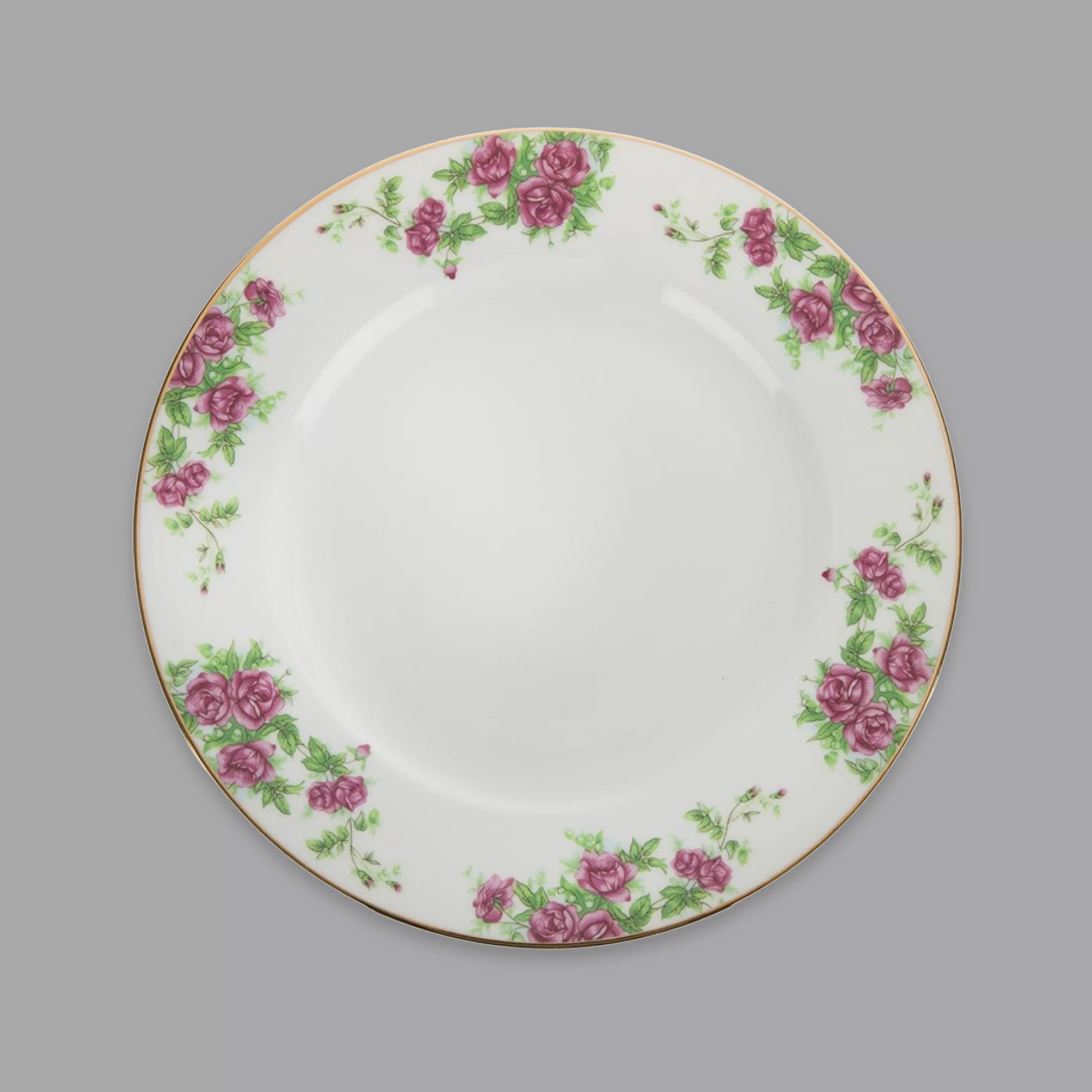 سرویس غذاخوری 28 پارچه 6 نفر چینی زرین ایران مدل ایتالیا اف بیدگل درجه عالی