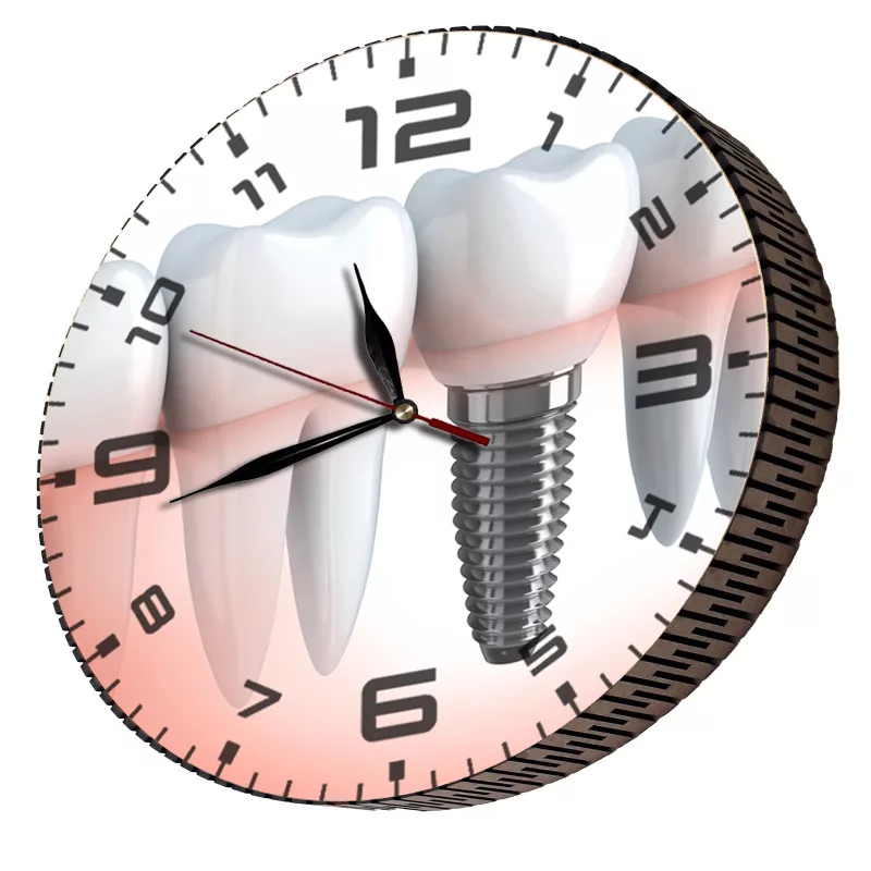 ساعت دیواری مدل دندانپزشک