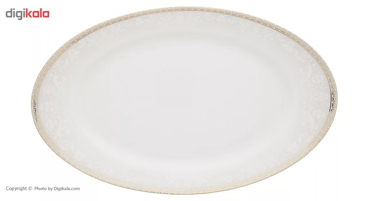 سرویس غذاخوری 28 پارچه 6 نفره چینی زرین ایران مدل  ایتالیااف ریوا درجه عالی