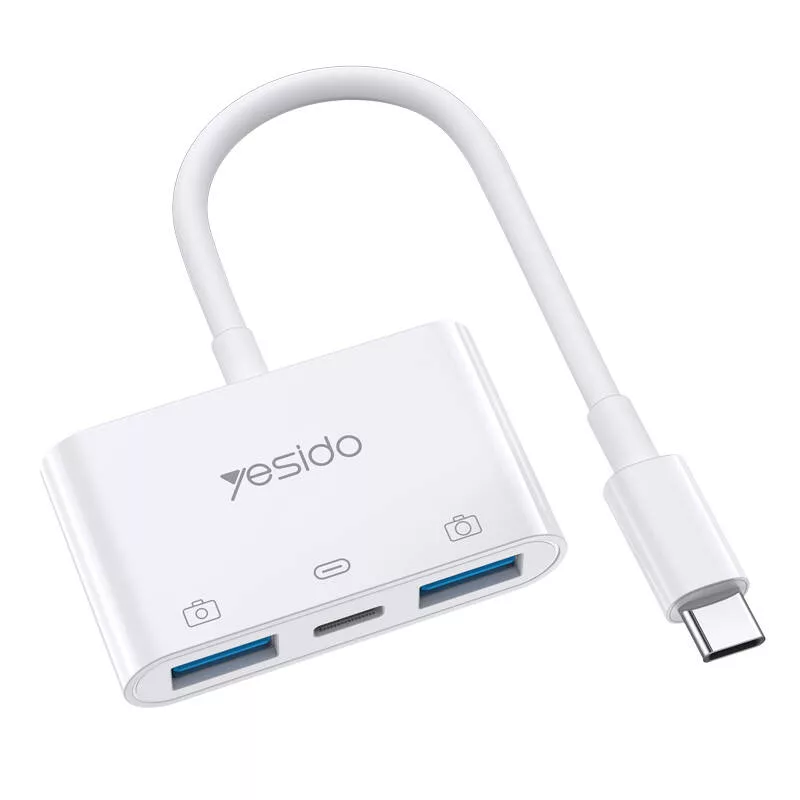 مبدل USB-C به USB-C / USB یسیدو مدل GS17