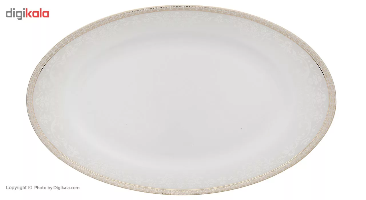 سرویس غذاخوری 28 پارچه 6 نفره چینی زرین ایران مدل  ایتالیااف ریوا درجه عالی