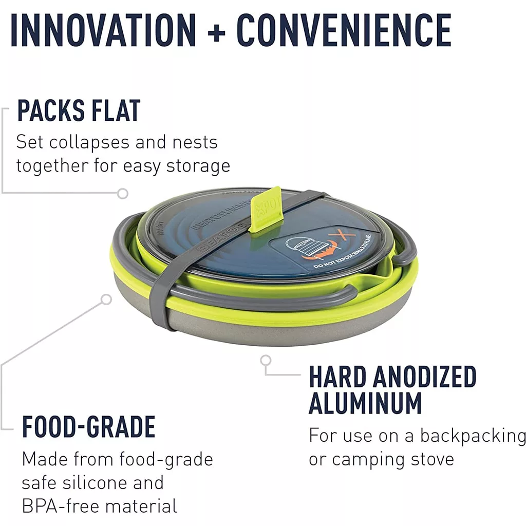 کتری و ماگ سفری سی تو سامیت مدل X-Set 11 کد S2023 مجموعه 3 عددی