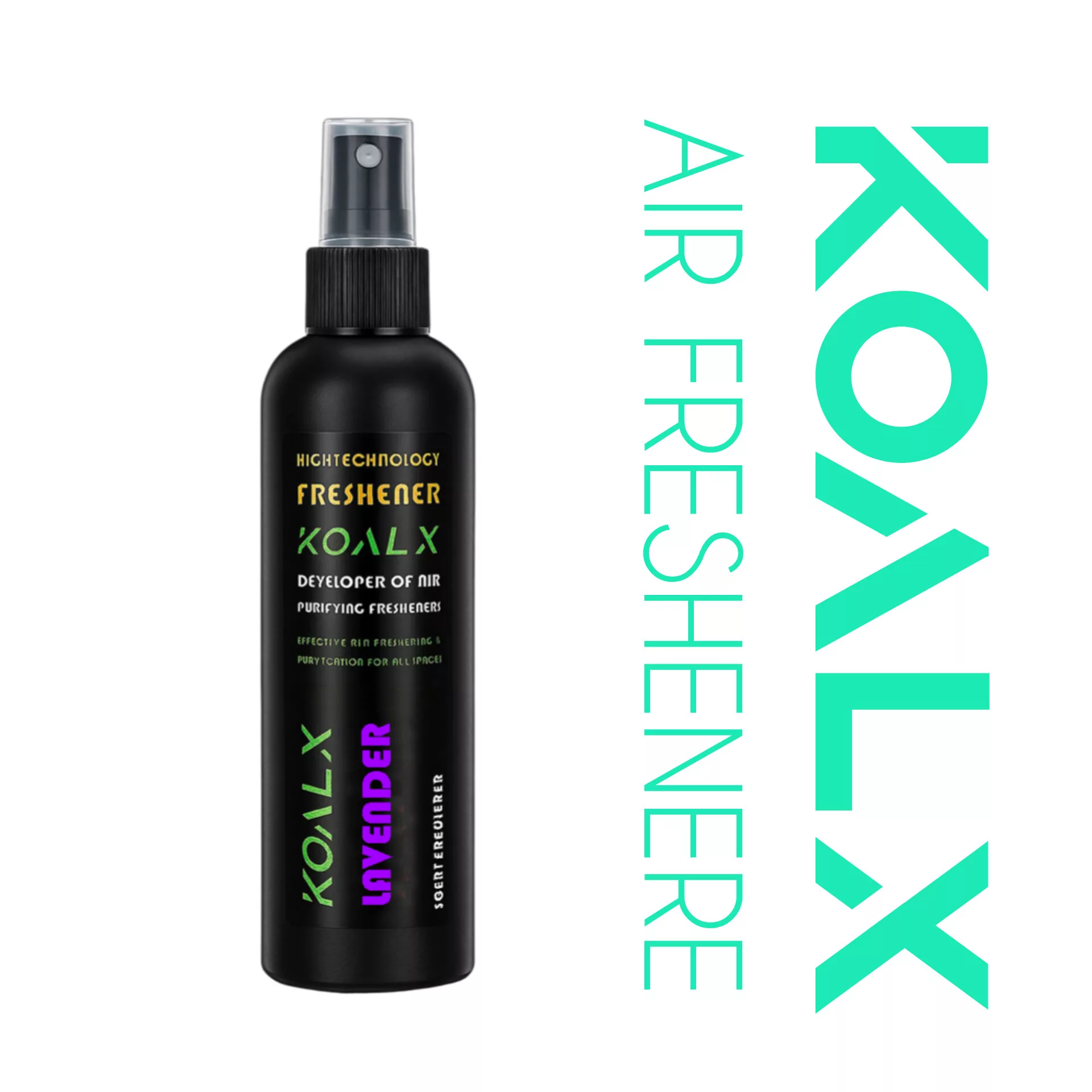 اسپری خوشبو کننده خودرو کوال ایکس مدل اسطوخودوس حجم 250 میلی لیتر