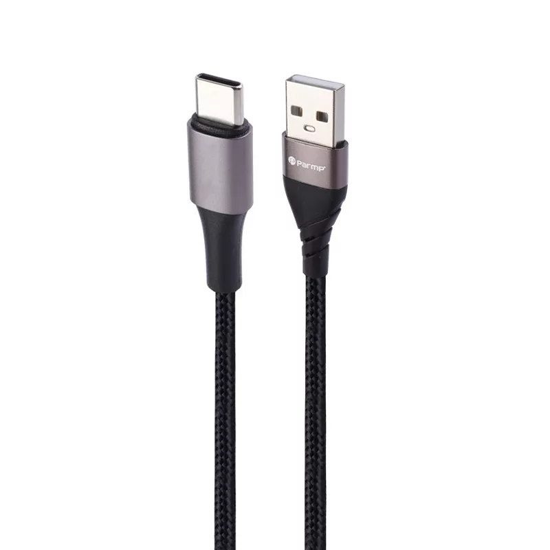 کابل تبدیل USB به USB-C پارمپ مدل Efficiency Speed طول 0.3 متر