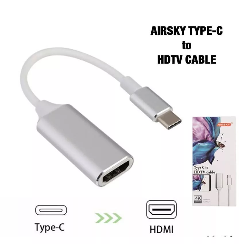 مبدل USB-C به HDMI ایر اسکای مدل HC-03
