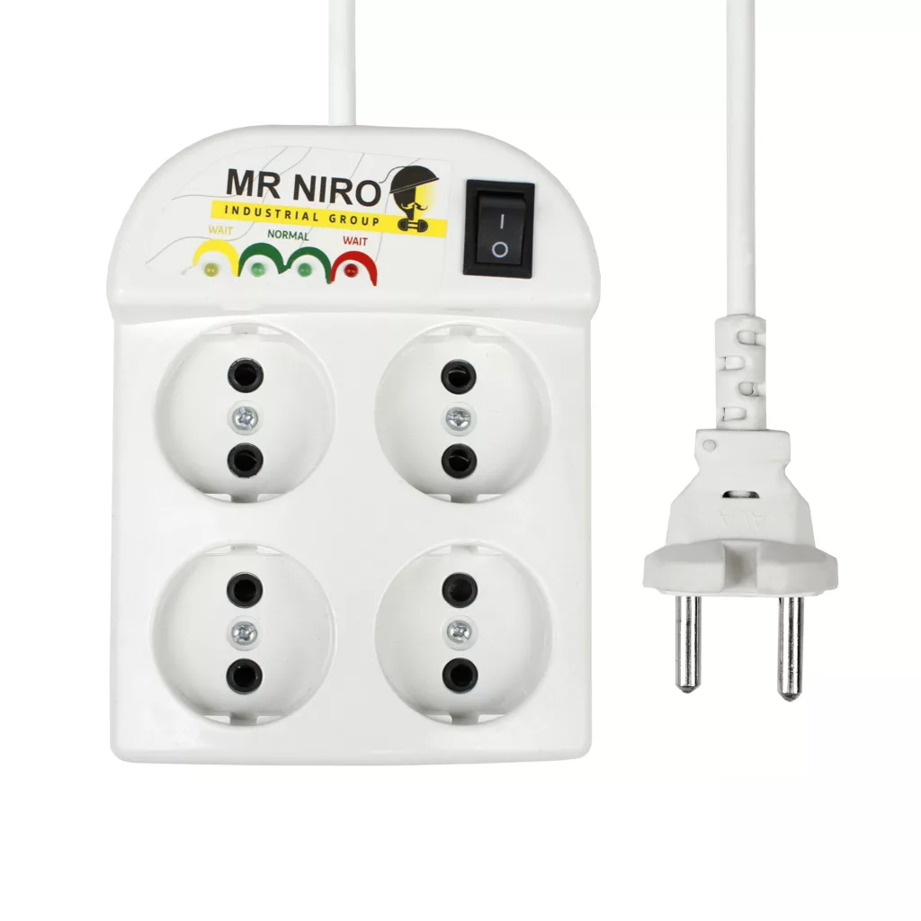 چند راهی برق مستر نیرو مدل 4 خانه