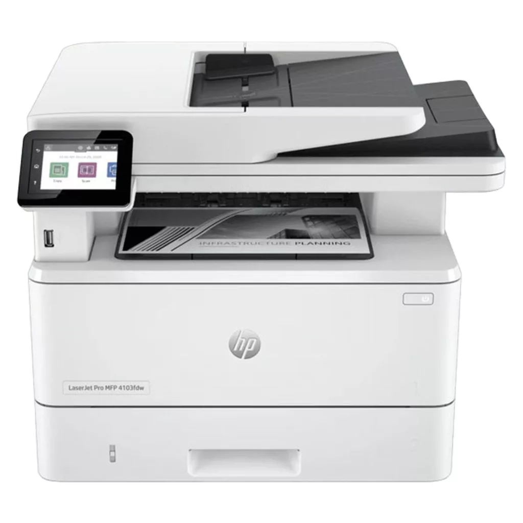 پرینتر چند کاره لیزری اچ‌ پی مدل LaserJet Pro MFP 4103fdw