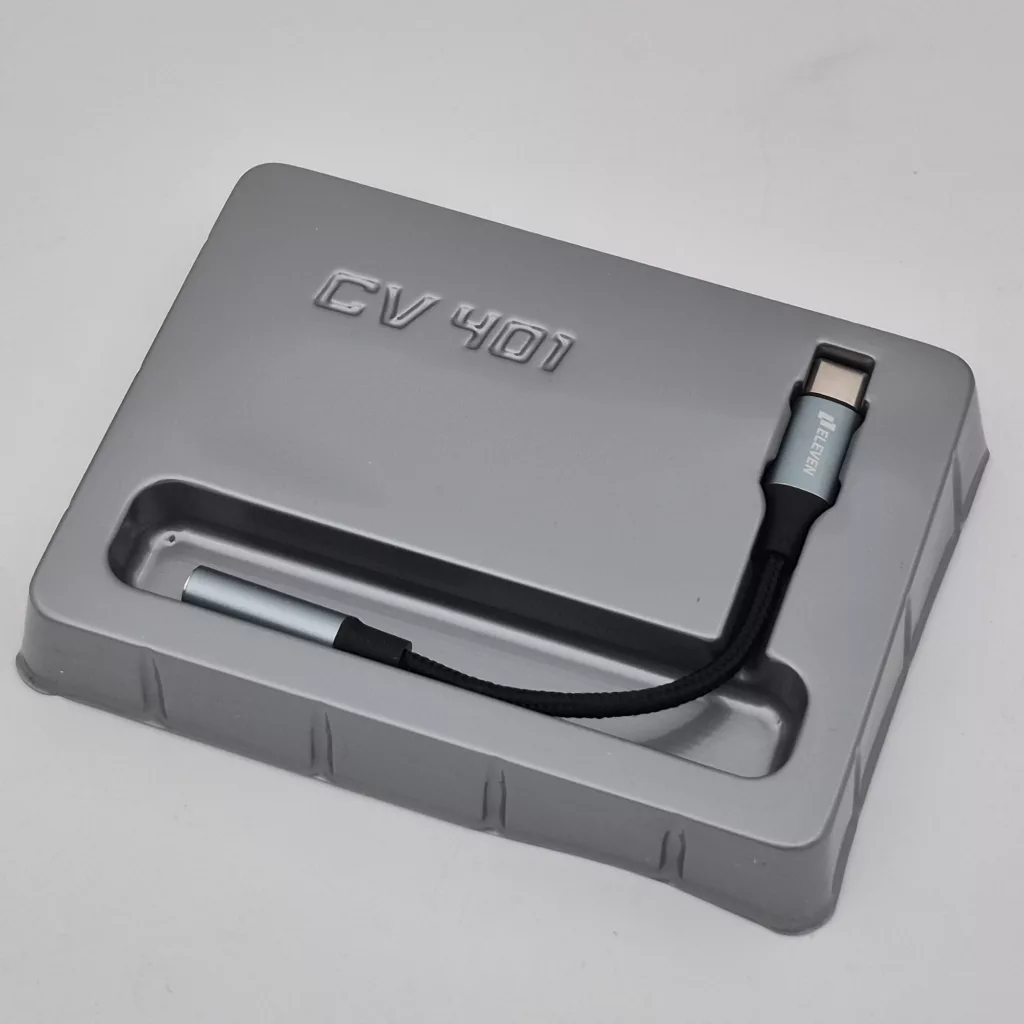 کابل تبدیل USB-C به جک 3.5 ایلون مدل CV401 طول0.15 متر