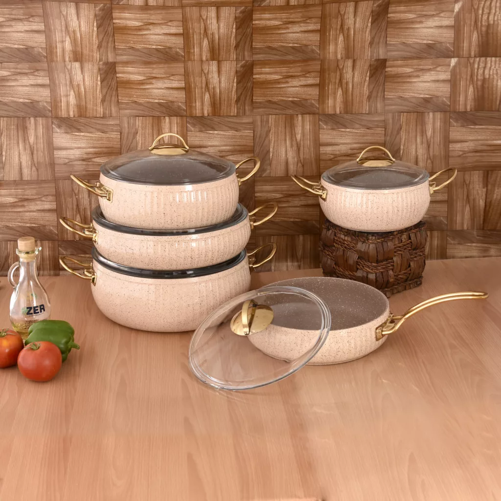 سرویس پخت و پز 10 پارچه اویز مدل سلین