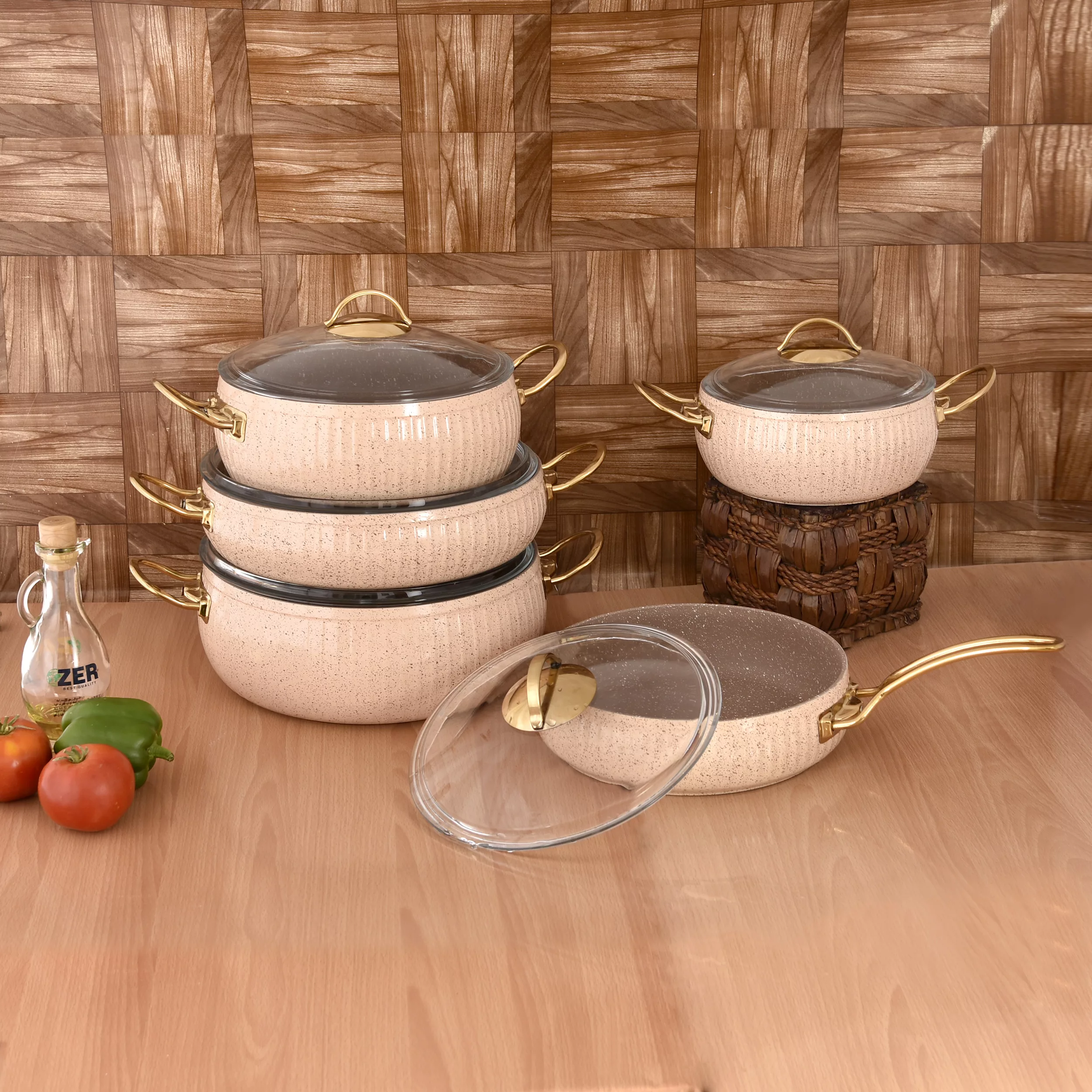 سرویس پخت و پز 10 پارچه اویز مدل سلین