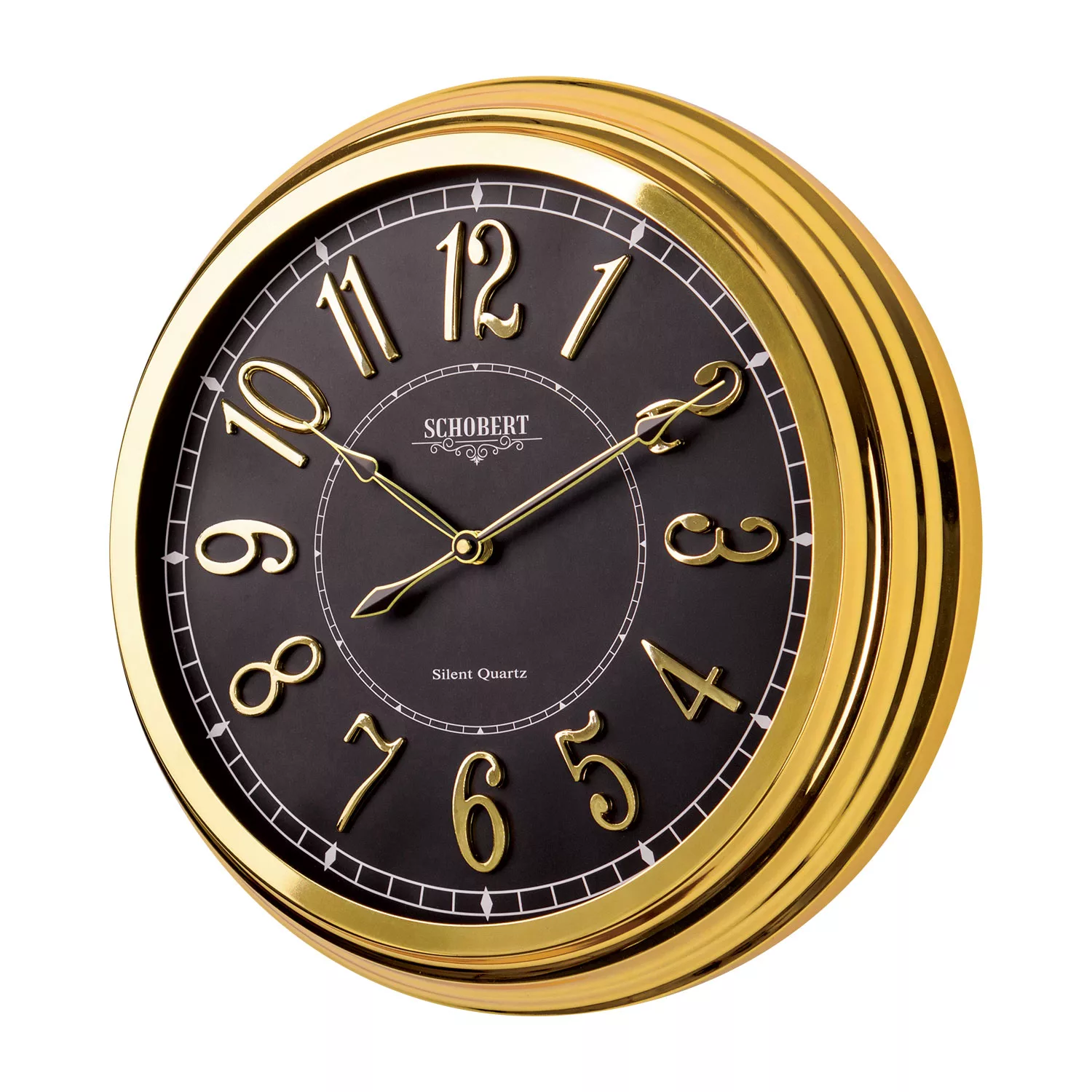 ساعت دیواری شوبرت مدل 5138 لوسیا گلد-GN