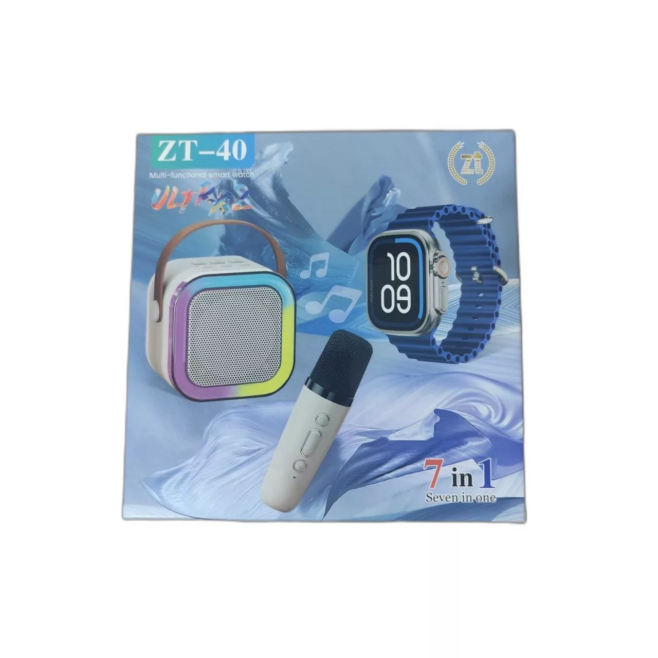 ساعت هوشمند 2 اینچی مدل ZT-40 Ultra 2 با بند سیلیکونی