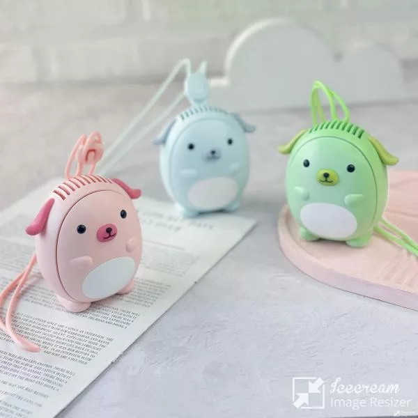 پنکه گردنی مدل سگ کیوت کد 005