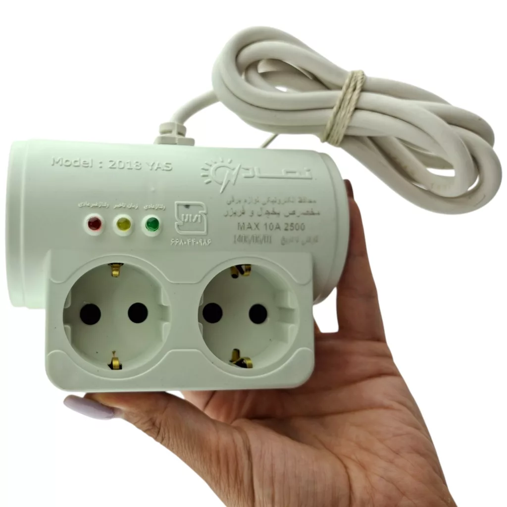 محافظ ولتاژ نماد کنترل مدل یخچال فریزر  طول کابل 1/8متر